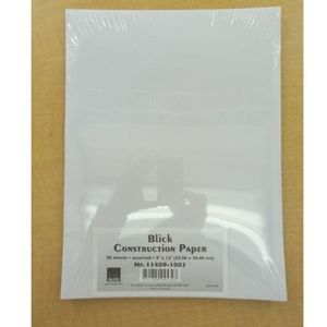 New BLICK Construction Paper 50 count packs